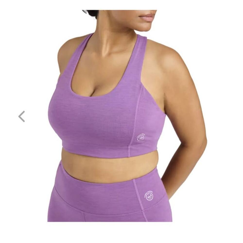 Allbirds Purple Sports Bra